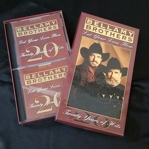 🎵2-DISC BELLAMY BROS: TWENTY YEARS OF HITS